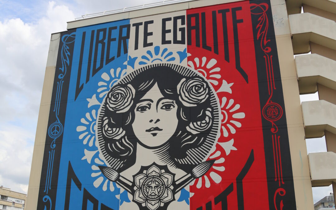 Shepard Fairey – Liberté, Égalité, Fraternité